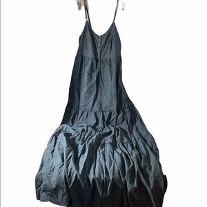 H&M Floor Length Very Light 100% Cotton Dress S:8